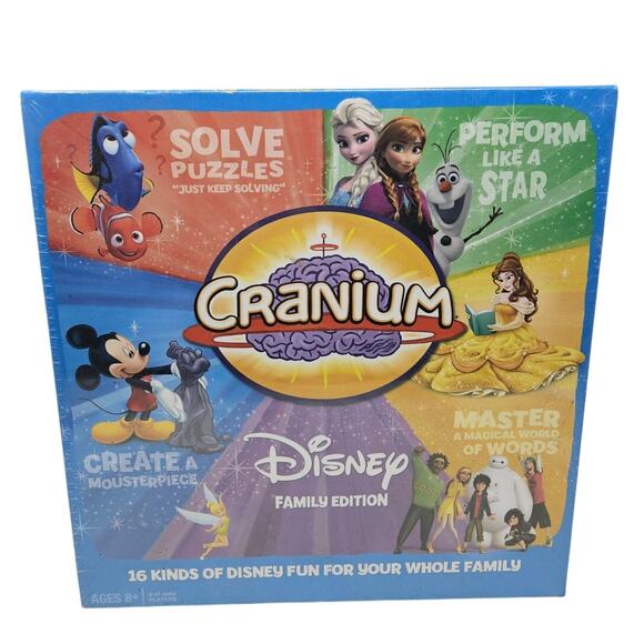 NEW Cranium: Disney Family Edition Board Game Night 2010 Sealed Fun Hasbro - Picture 1 of 2